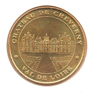 Mini médaille monnaie de paris 2007 - château de cheverny