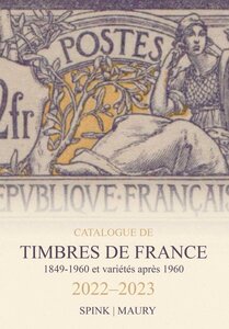 Catalogue de cotation maury timbres de france 2022-2023