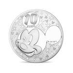Pièce de monnaie 10 euro France 2018 argent BE – Mickey Mouse