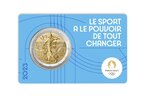Jeux olympiques de paris 2024 - monnaie de 2€ commémorative bu - 1/5
