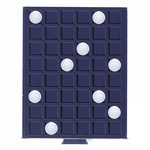 Petit médaillier Smart - 48 compartiments carrés - jusqu'à 24 MM Ø