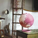 Globe terrestre lumineux Light & Colour Ø 30 cm - Pastel rose
