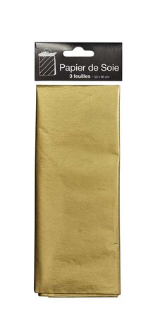 Papier de soie or - draeger paris