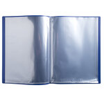 Protège-documents En Pp Recyclé Semi-rigide Beeblue 60 Vues - A4 - Bleu Marine - X 12 - Exacompta