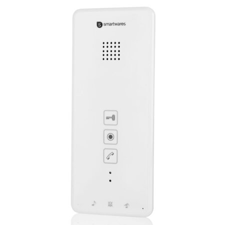 Smartwares Système d'interphone audio d'extension 20 5x8 6x2 1cm Blanc