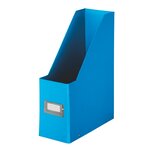 Porte-revues click & store  dos 10 cm - bleu