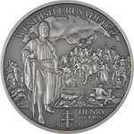 Pièce de monnaie en Argent 5 Dollars g 31.1 (1 oz) Millésime 2022 Crusades WENDISH CRUSADE