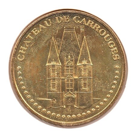 Mini médaille monnaie de paris 2007 - château de carrouges